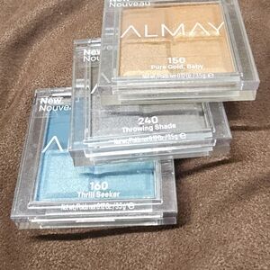 Almay Pure Gold, Thrill Seeker, Throwing Shade Eyeshadow Trio